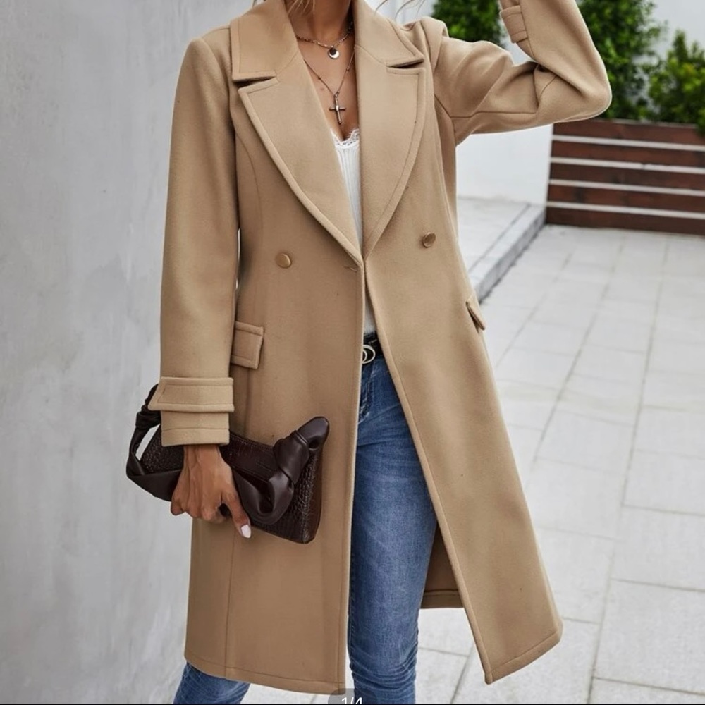 🫣 Double Button Overcoat 🤯 - Picture 4 of 8